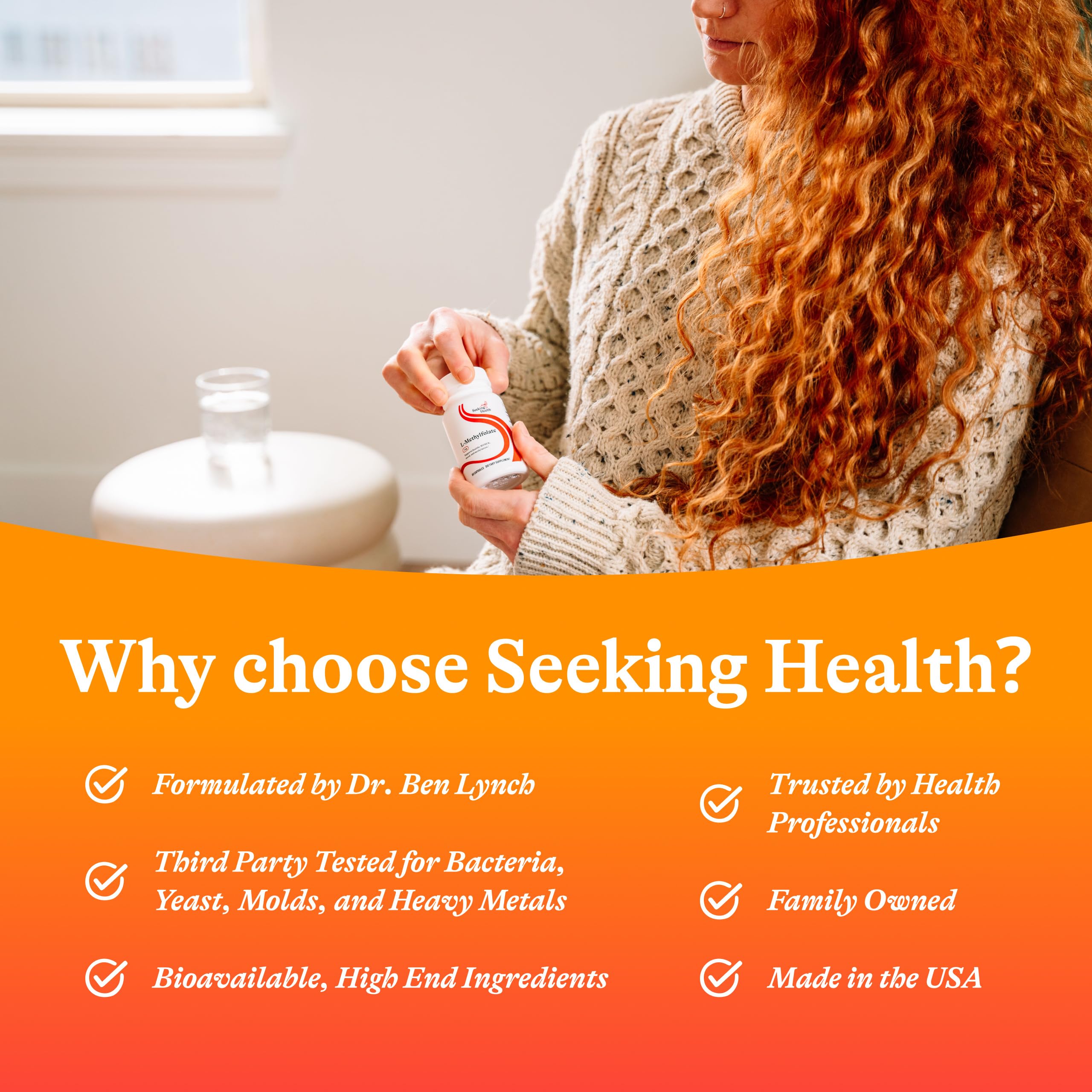 Seeking Health detalle del contenido en polvo dentro de la cápsula para absorción