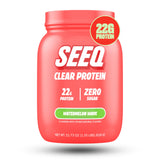 SEEQ envase frontal mostrando sabor Watermelon Wave y beneficios claros