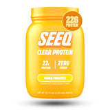 SEEQ envase frontal Mango Piña mostrando beneficio refrescante