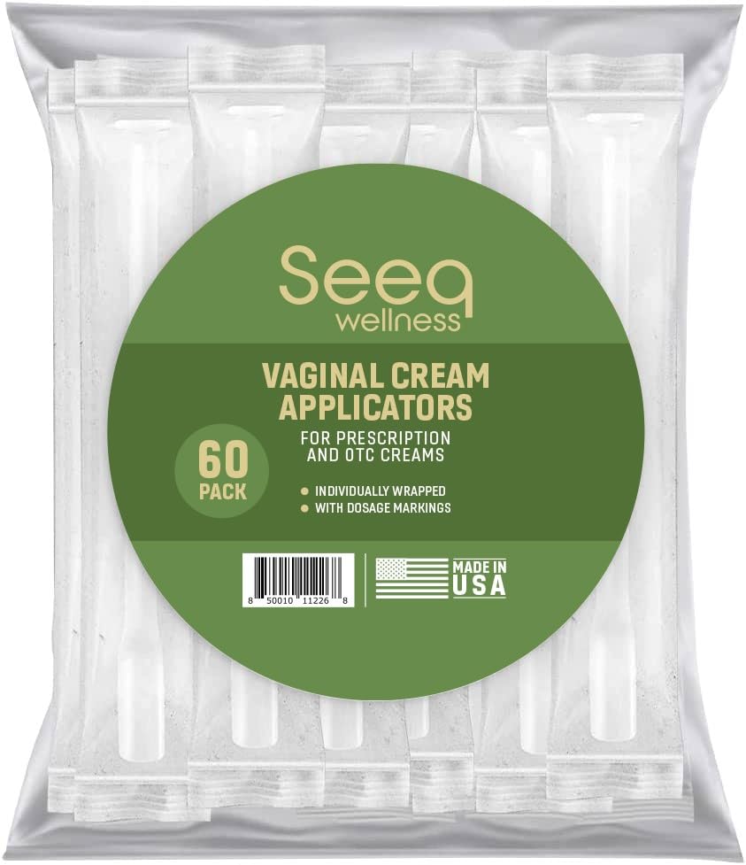 Seeq Wellness aplicador presentación frontal, inserción cómoda y dosificación precisa