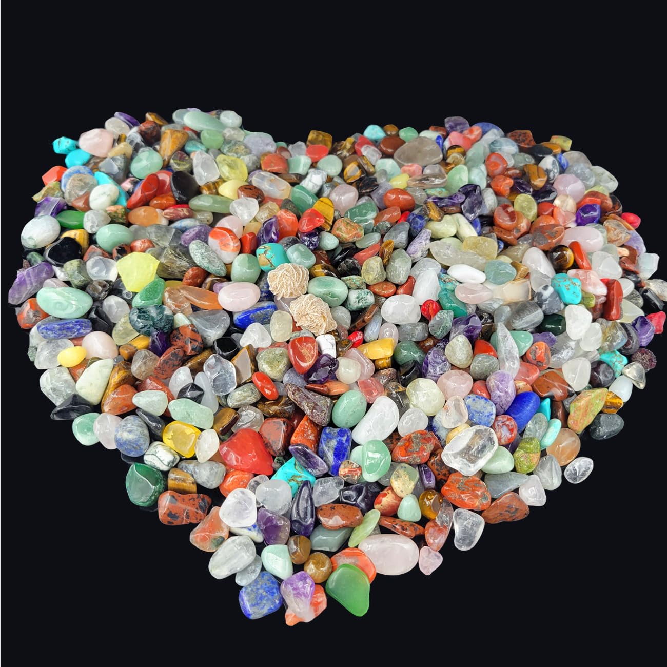 SeeuFun primer plano de textura y brillo de varios cristales pulidos