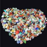 SeeuFun primer plano de textura y brillo de varios cristales pulidos
