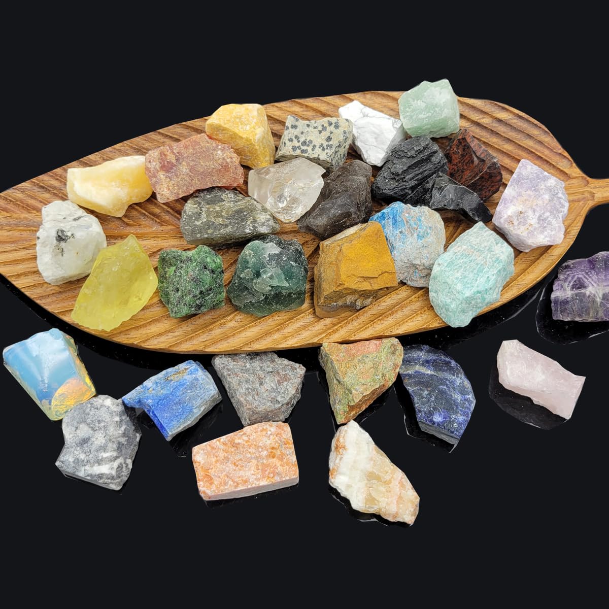 SeeuFun piedras en taller con herramientas para tumbling y pulido