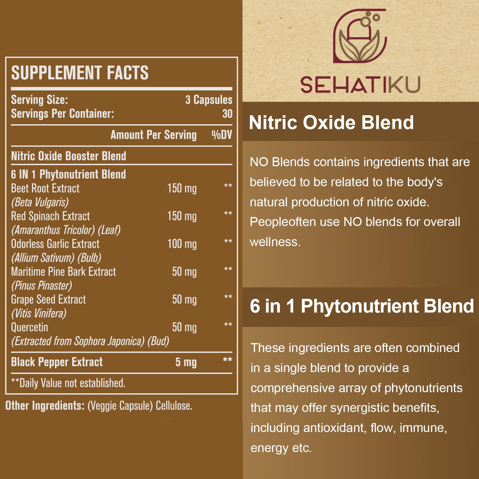 SehatiKu polvo e ingredientes naturales como remolacha, evidencia vegetal