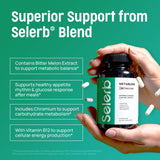 Selerb Metaburn ingredientes naturales en primer plano para apoyo metabólico