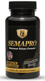 Semapro frasco frontal mostrando la marca y beneficios visibles