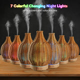 SENMUL luces LED 7 colores creando atmósfera relajante