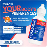 SENSEable Supplements gotas añadidas en vaso ilustrando mezcla fácil y consumo