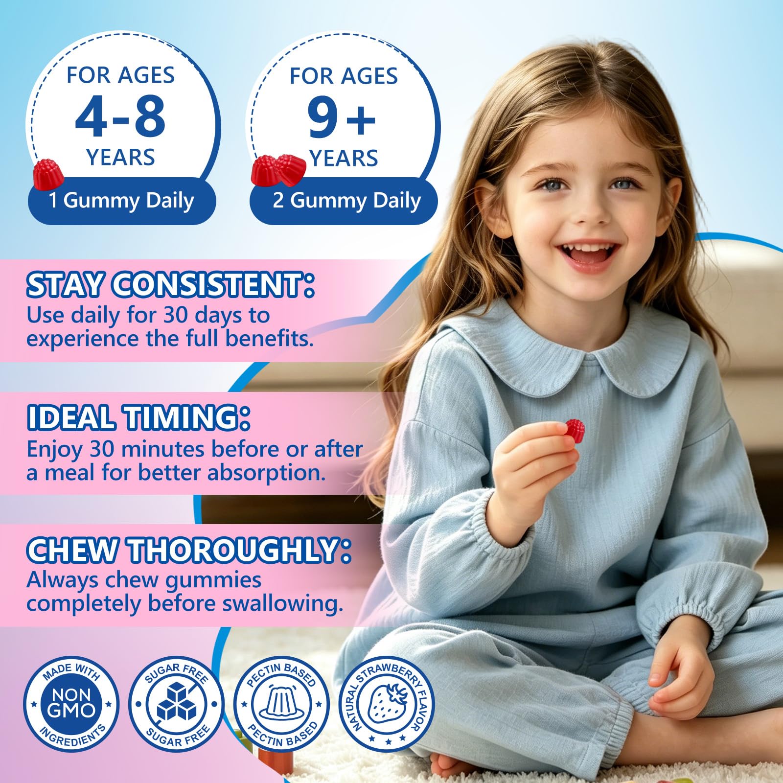 SEPT YAN etiqueta nutricional mostrando dosis y composición