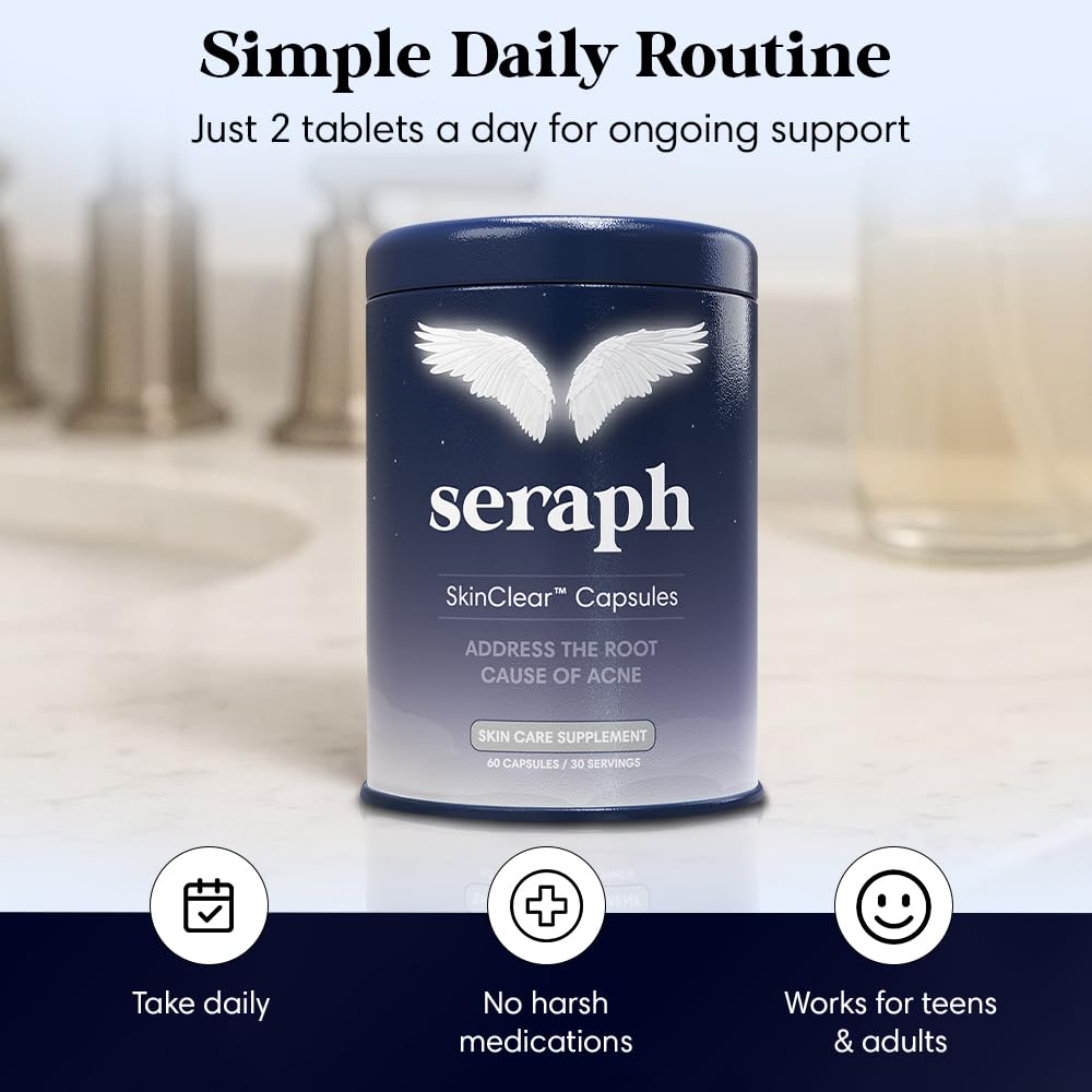 Seraph en baño moderno integrando el suplemento en rutina