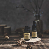 sesneslabs santal comparación de tamaño 10 ml para referencia visual