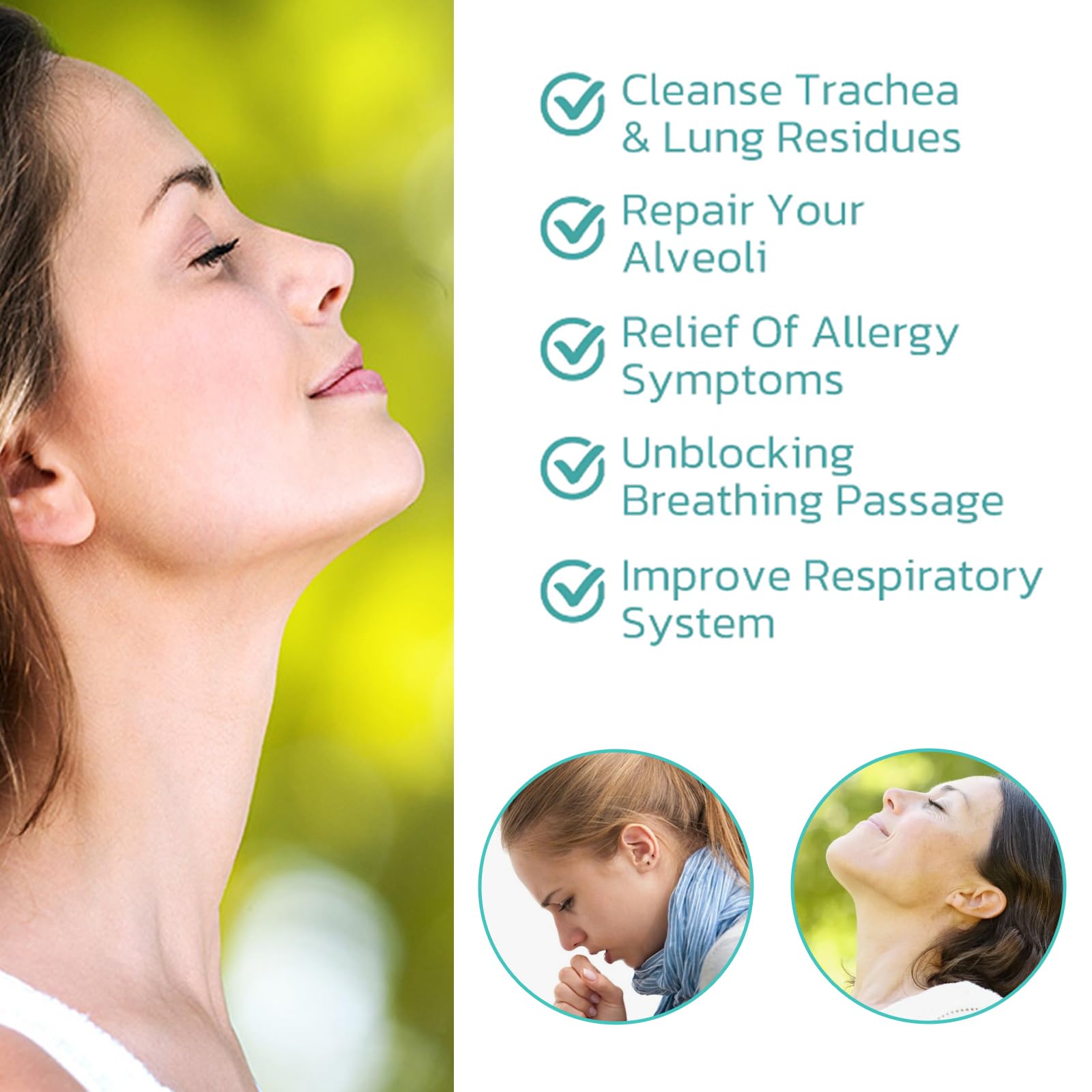 Aplicación sublingual del spray Setymoy, uso rápido y cómodo fuera de casa