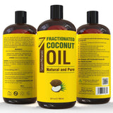 Seven Minerals botella junto a objetos para comparar tamaño 32 oz