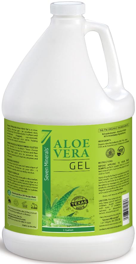 Seven Minerals galón frontal mostrando etiqueta y volumen, ideal para compras a granel