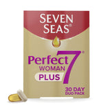 Sevenseas envase frontal Perfect 7 Woman mostrando diseño y beneficio diario