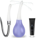 SewXew pera enema frontal mostrando diseño compacto y fácil manejo