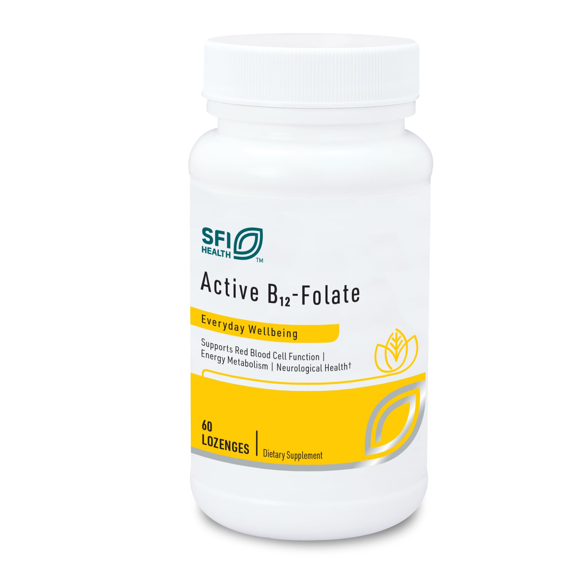 SFI Health Klaire Labs envase frontal y etiqueta clara para identificar fórmula