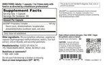 SFI Health Klaire Labs Biodim etiqueta con ingredientes y beneficio de fórmula patentada