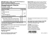 SFI Health Klaire Labs etiqueta nutricional detallada con EPA y DHA garantizados