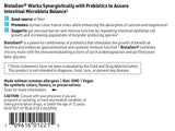 SFI Health Klaire Labs etiqueta de ingredientes destacando fibras prebióticas