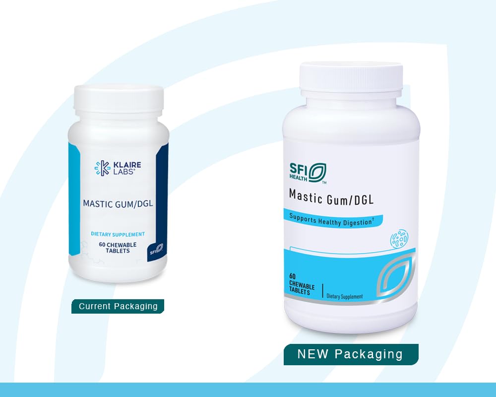 SFI Health tabletas masticables en primer plano con textura y color canela