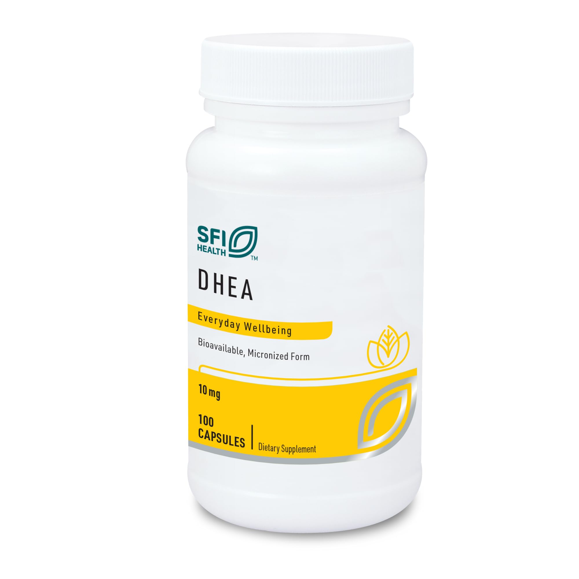 SFI Health Klaire Labs envase frontal mostrando 100 cápsulas y etiqueta clara