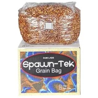 SGM LABS bolsa frontal Spawn-Tek lista para inocular, facilidad de uso