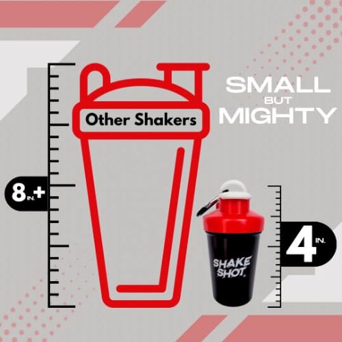 Shake Shot en uso en gimnasio mezclando pre-workout de forma práctica