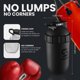 SHAKESPHERE botella en uso en el gimnasio, práctica y portátil