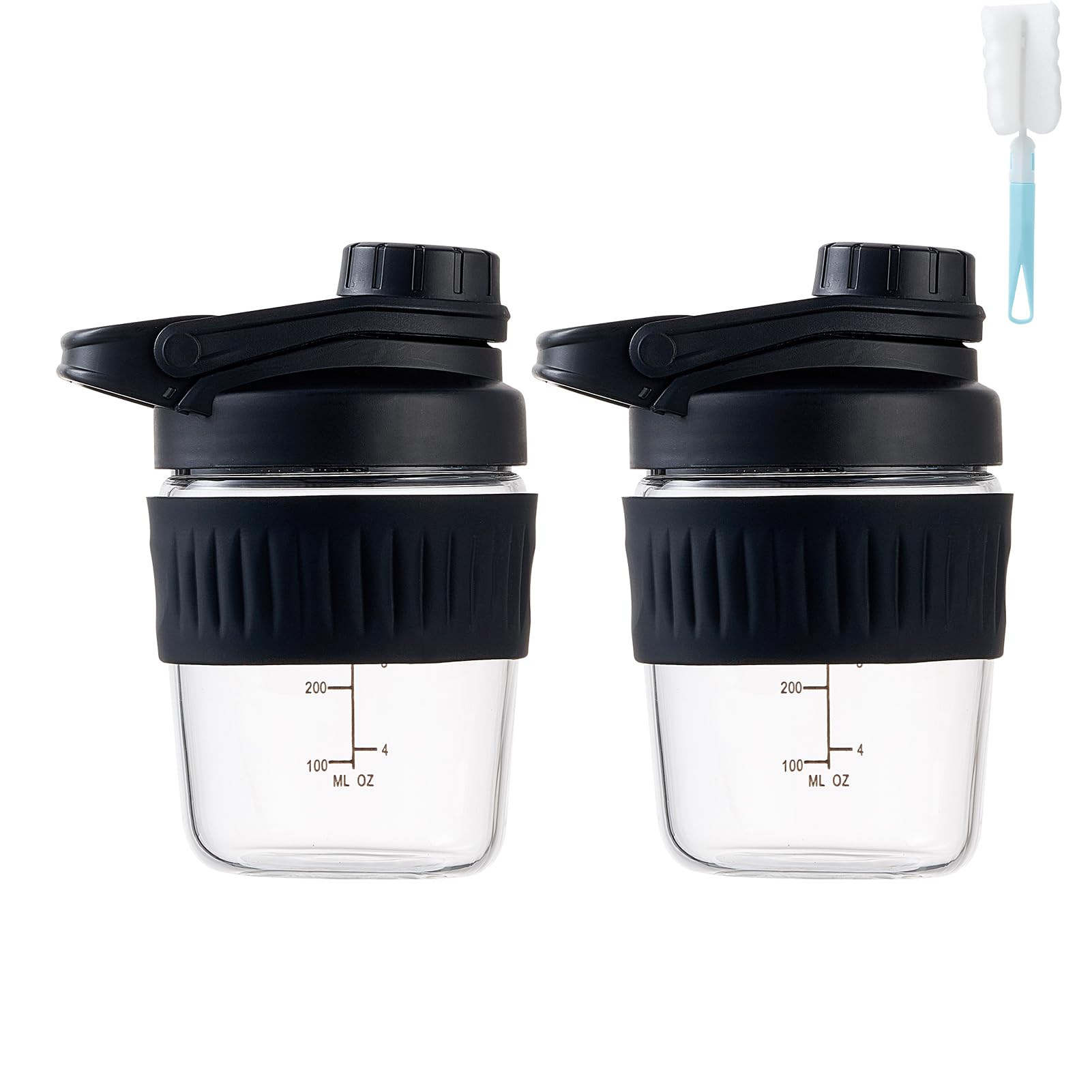 ShakeXpert vista frontal del pack de dos botellas, ideal para llevar y compartir