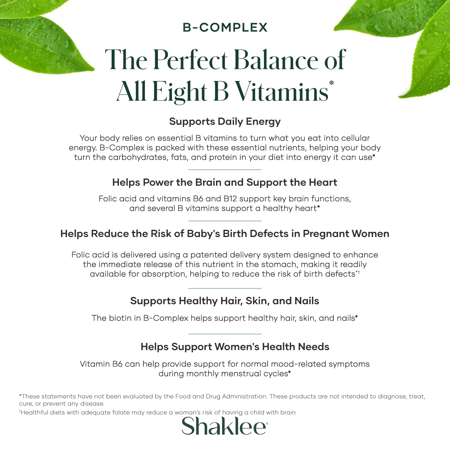 Shaklee B-Complex frasco abierto con tabletas accesibles para la toma diaria
