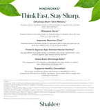 Shaklee MindWorks cápsula en mano para comparar tamaño y comodidad de uso