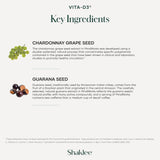 Shaklee MindWorks etiqueta nutricional enfocada en vitaminas B y composición clara