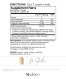 Shaklee NutriFeron caplets en mano para visualizar dosis y conveniencia diaria