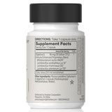 Shaklee cápsula Optiflora DI en mano para visualizar tamaño práctico