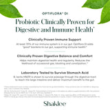 Shaklee etiqueta de ingredientes Optiflora DI para información clara