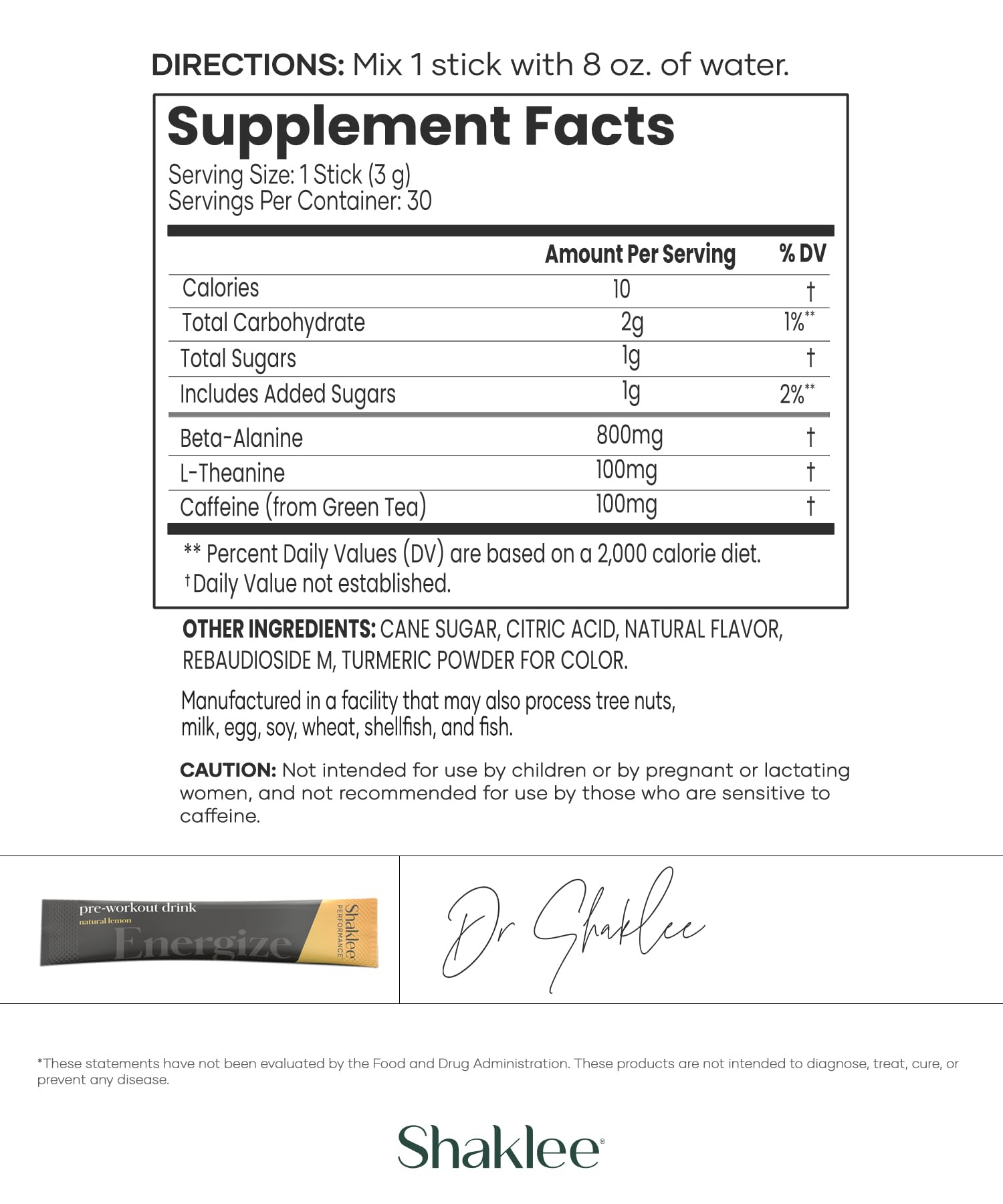 Shaklee polvo disuelto en vaso listo para beber y refresco antes del entrenamiento