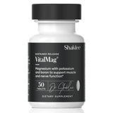 Shaklee Sustained Release VitalMag vista frontal con beneficio de liberación prolongada