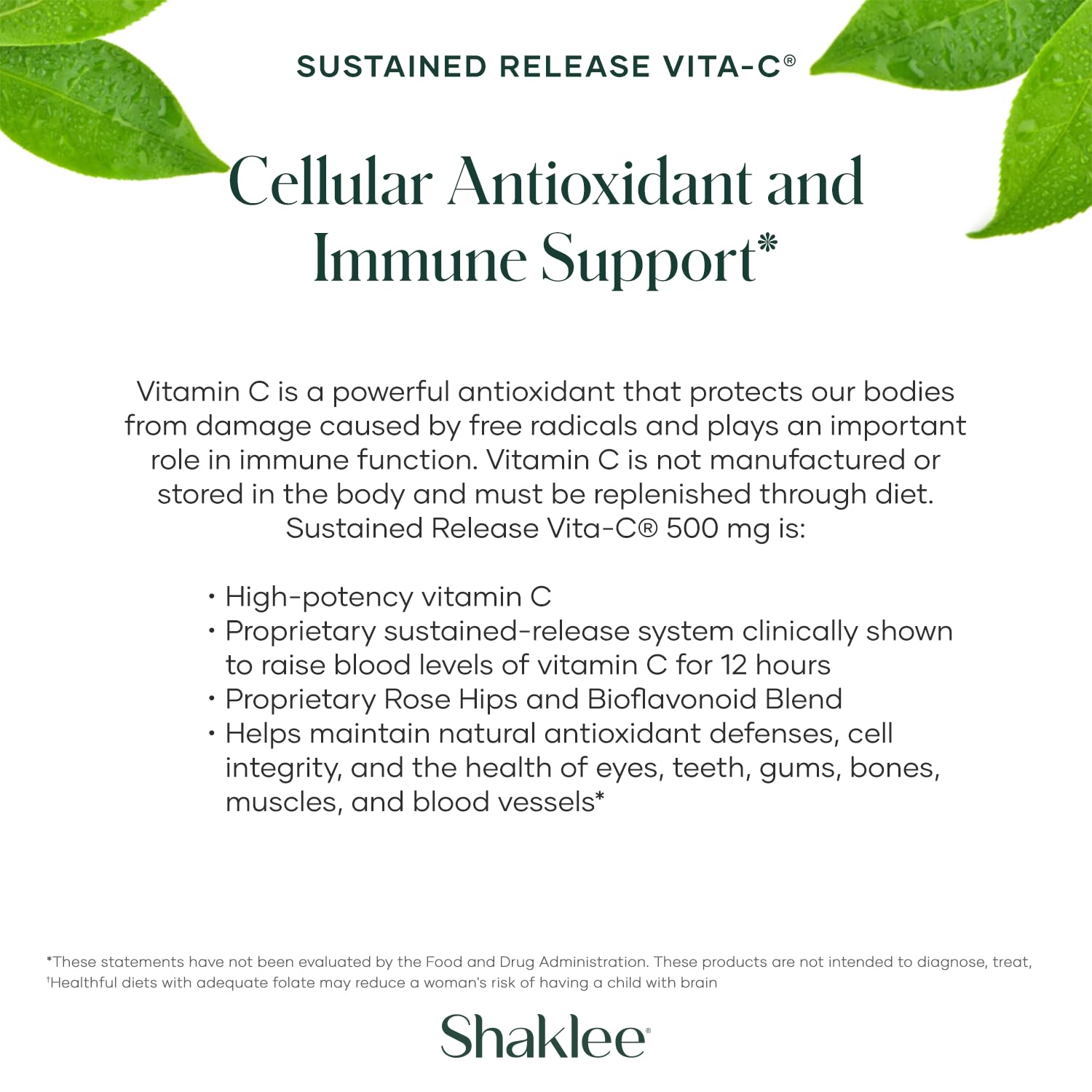 Shaklee tableta en mano para comparar escala y dosificación práctica