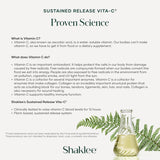 Shaklee etiqueta con información nutricional clara y reciclaje