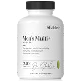 Shaklee Vita-Lea Men vista frontal del envase con beneficios prácticos