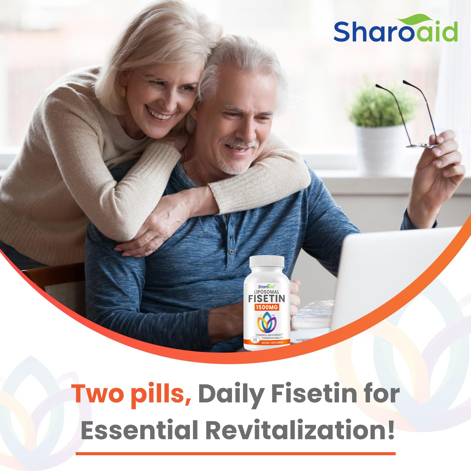 Sharoaid softgels sobre mesa de desayuno integrándolos en rutina diaria