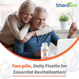 Sharoaid softgels sobre mesa de desayuno integrándolos en rutina diaria