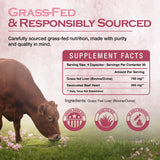 Shawneehaw Cattle, Co. etiqueta detallada mostrando información nutricional y transparencia