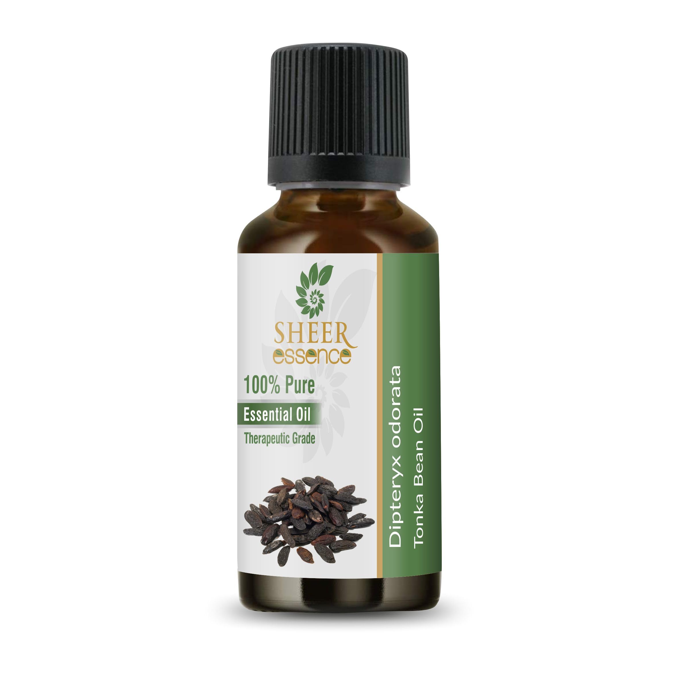 Sheer Essence botella frente del envase con aroma cálido y uso versátil