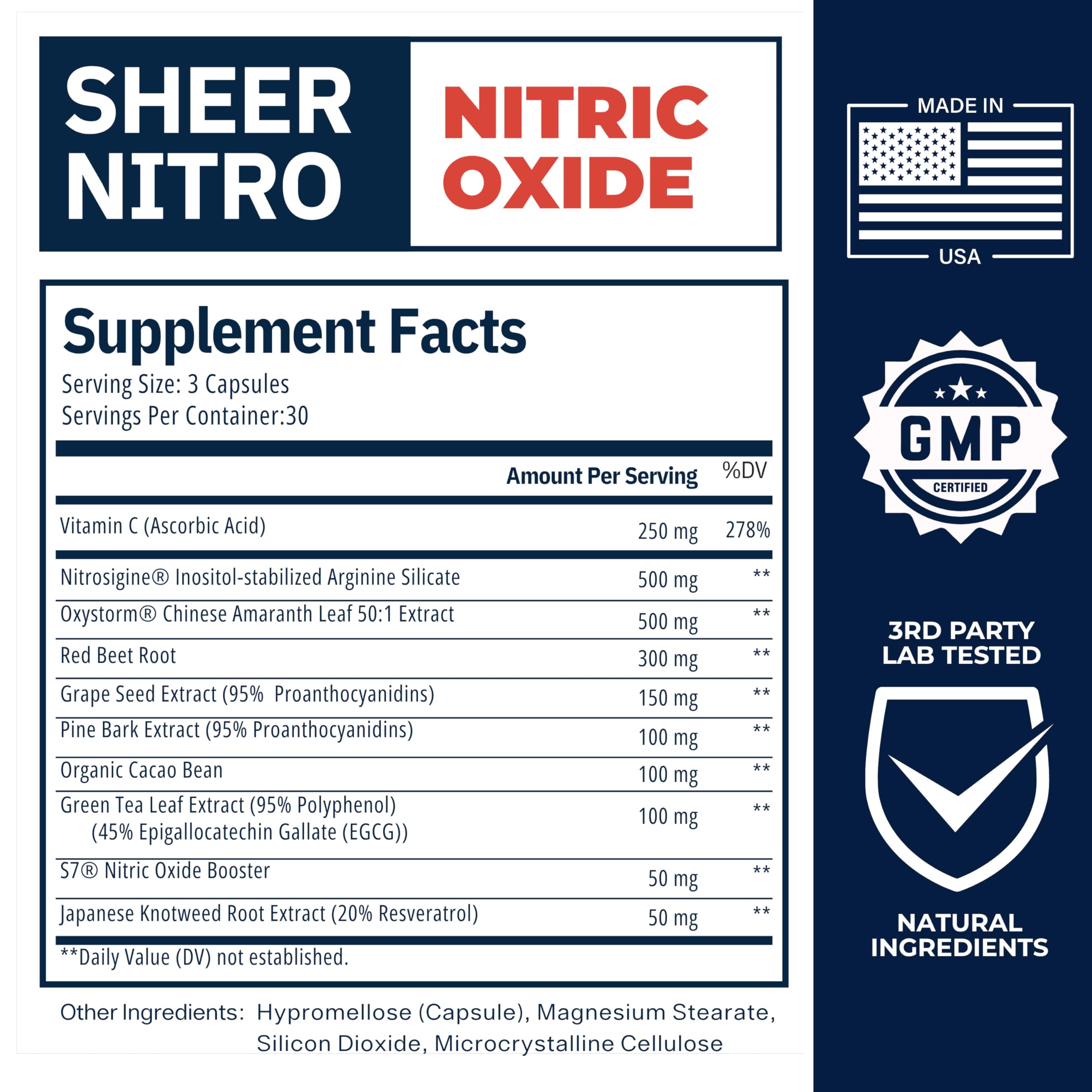 Sheer Strength Labs polvo de remolacha destacando origen vegetal y nitratos