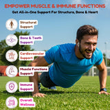SHIFAA NUTRITION cápsula en la mano mostrando tamaño y facilidad de ingestión