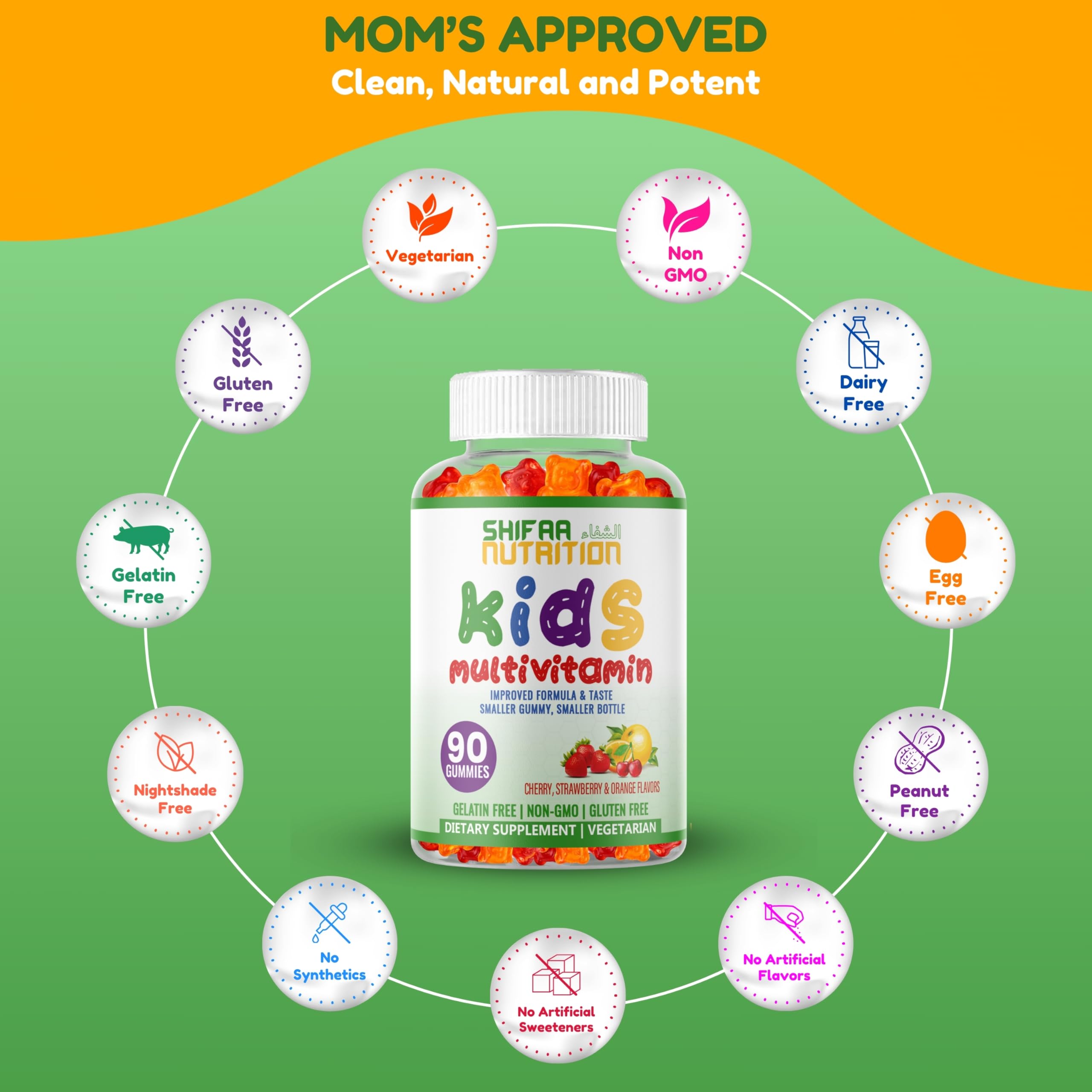 SHIFAA NUTRITION etiqueta nutricional legible, transparencia en ingredientes