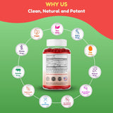 SHIFAA NUTRITION etiqueta trasera con ingredientes y dosificación