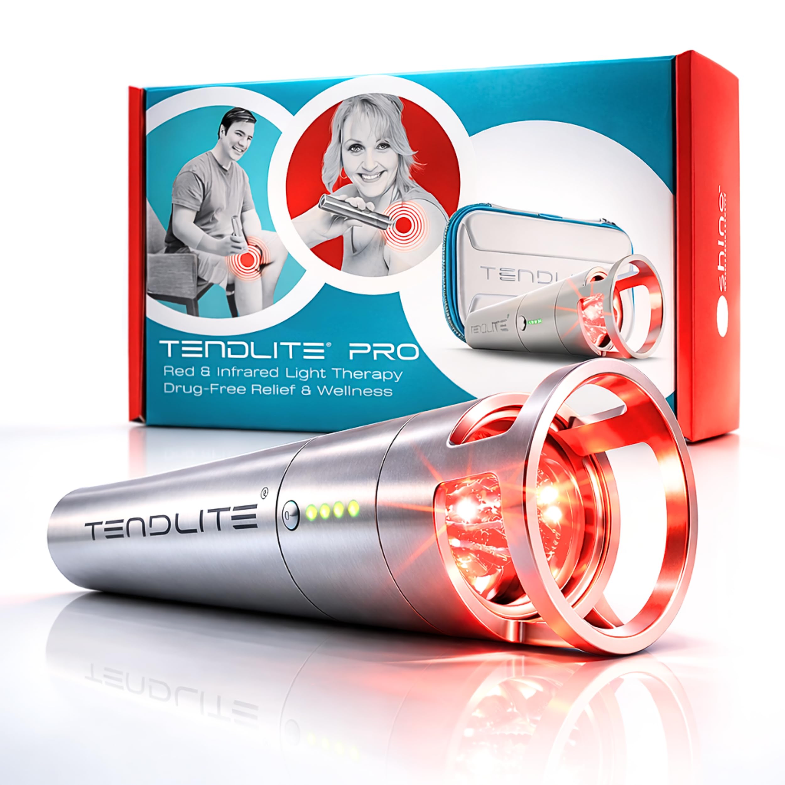 SHINE Tendlite Pro en ángulo que destaca ergonomía y construcción robusta